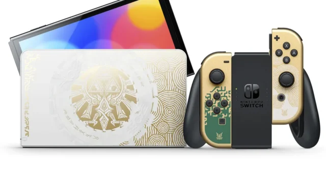 Nintendo Switch OLED Zelda Tears of The Kingdom Edition 1