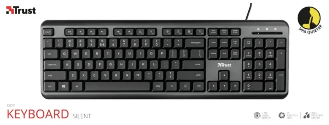 Trust Ody Tastatur Nordic